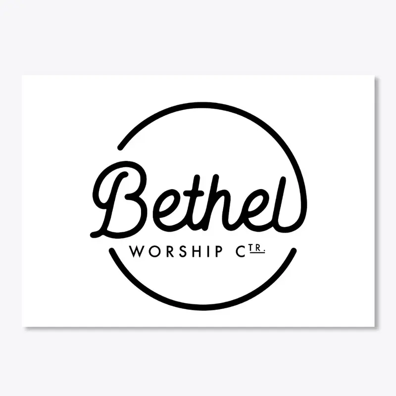 Bethel Worship Center | Black Logo