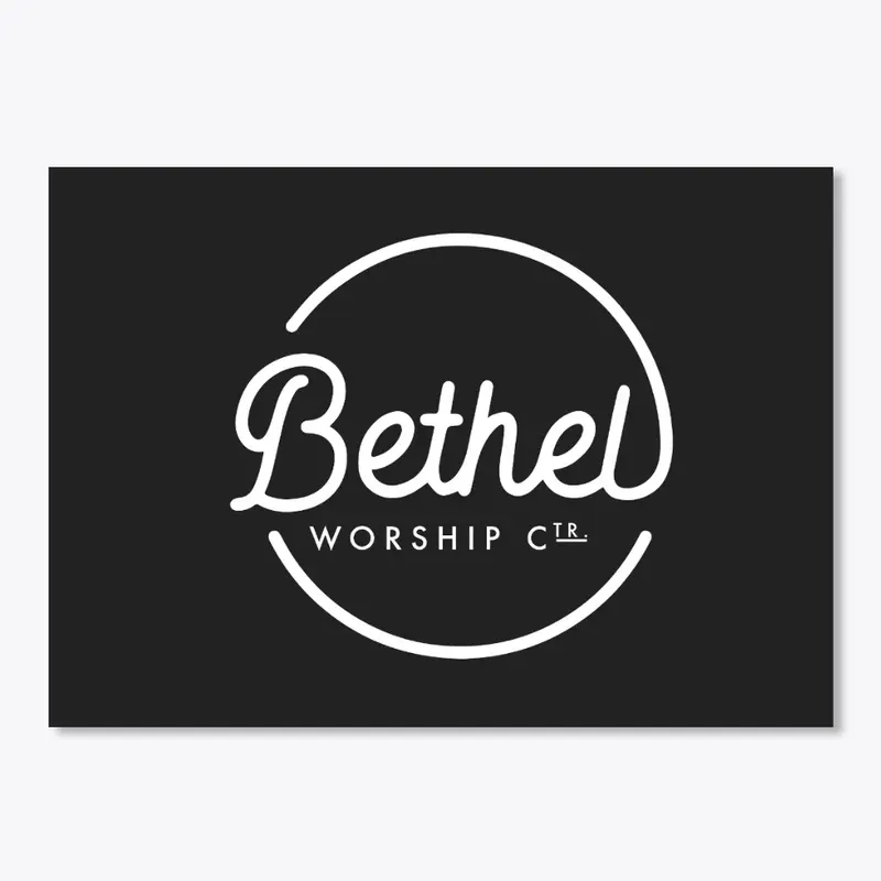 Bethel Worship Center | White Logo